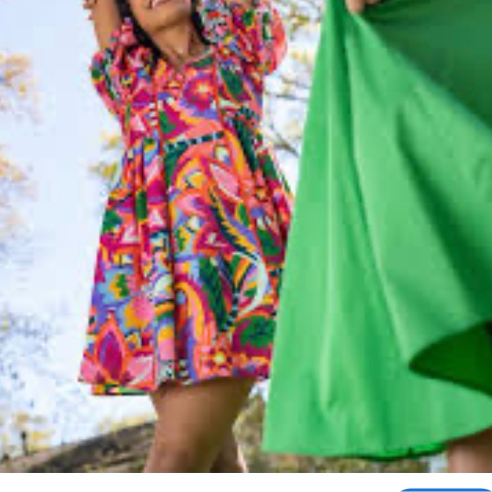 CROSBY by Mollie Burch Pink Multicolor Floral Dress